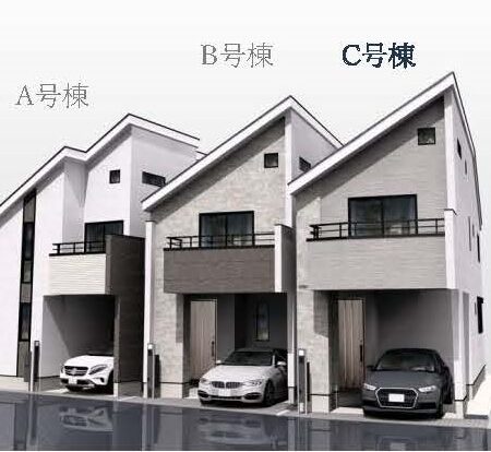 沼袋2丁目 新築戸建 全3棟