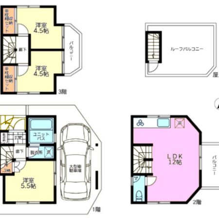 杉並区和田１丁目 中古戸建