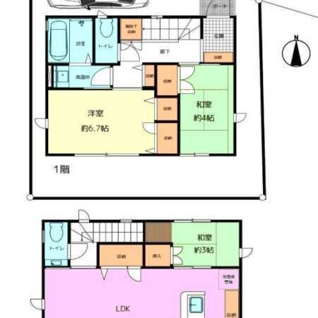 杉並区清水３丁目 中古戸建